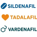 シルデナフィル、タダラフィル、バルデナフィル