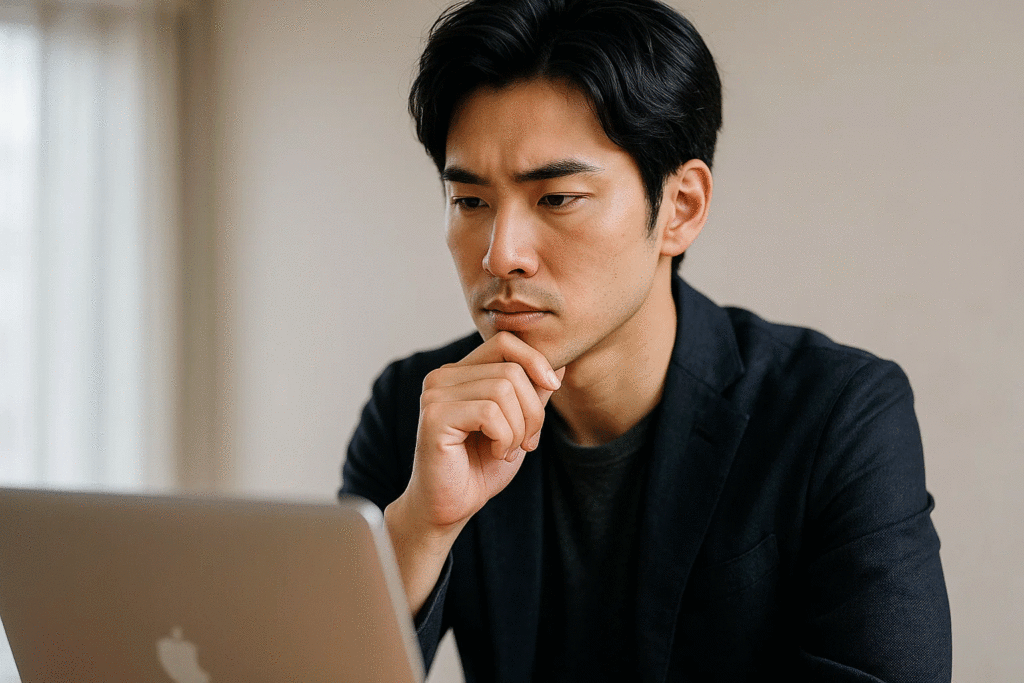 AGAとEDを考える男性