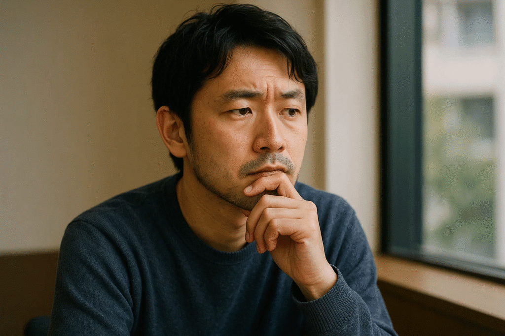 ED治療を考える男性