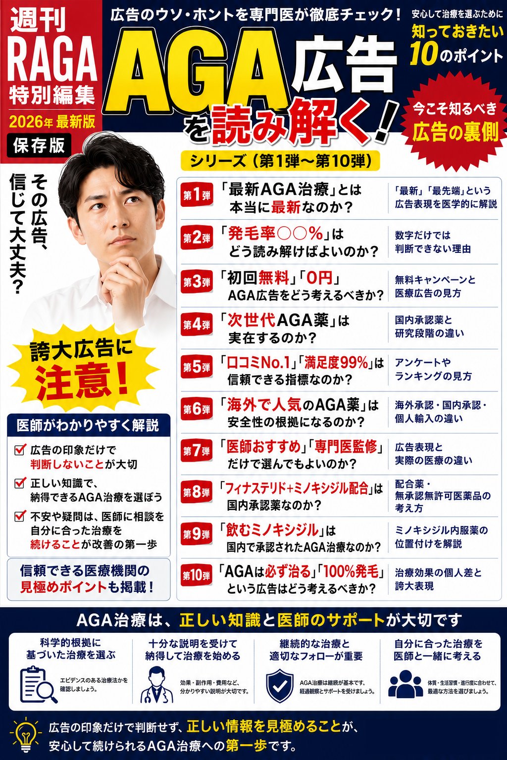週刊RAGA AGA広告を読み解くシリーズ
