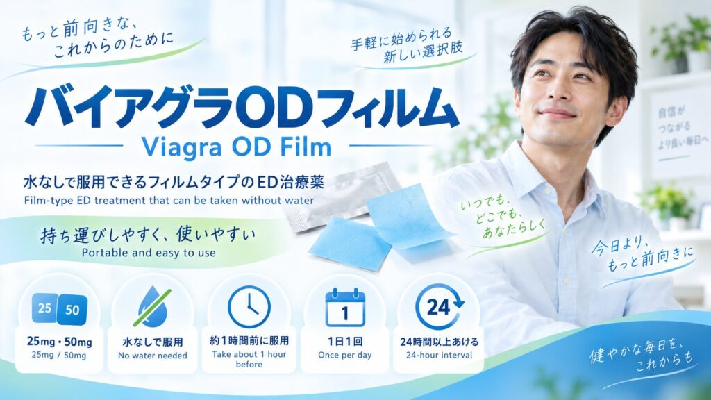 渋谷ウエストクリニックのバイアグラODフィルム